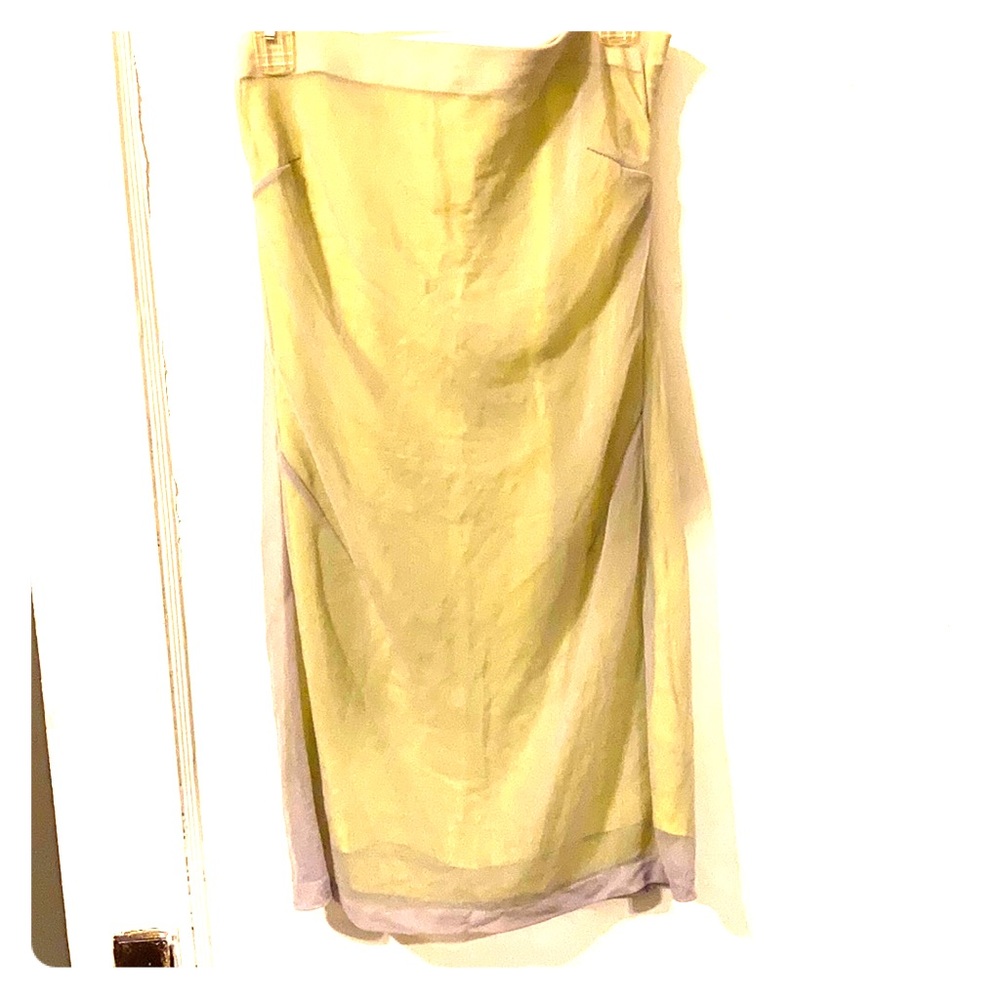 Helmut Lang Backless, Strapless Cocktail Dress